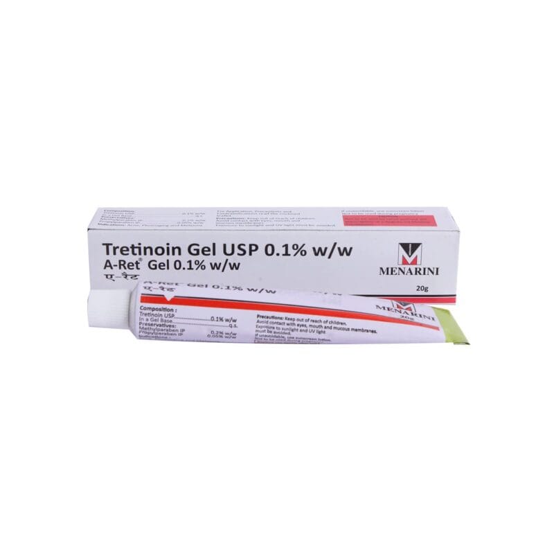 A-Ret 0.1% Gel – Buy Acne & Anti-Aging Tretinoin Gel