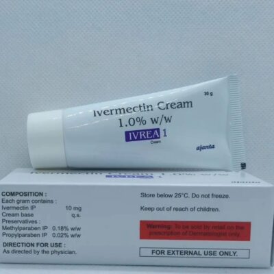 Ivrea 1 Cream for rosacea and parasitic skin infections treatment