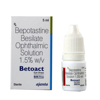 Betoact Eye Drop BAK Free bottle – Allergy Eye Relief