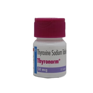 Thyronorm 50mcg Levothyroxine Tablets (100 Tablets Pack)