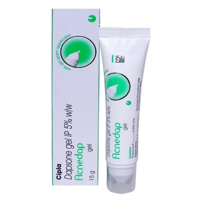 Acnedap Gel 5% 20g tube – Dapsone Topical Gel for Acne