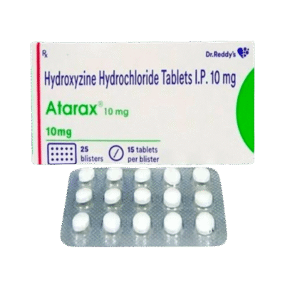 Atarax 10mg Tablet pack – Allergy & Anxiety Relief