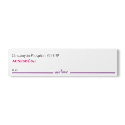Acnesol Gel 1% 20g tube – Topical Antibiotic for Acne