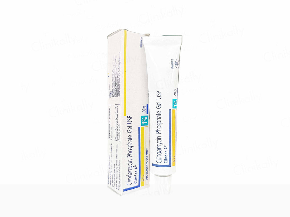 Clindac A 1% Gel 20g tube – Acne & Pimple Treatment