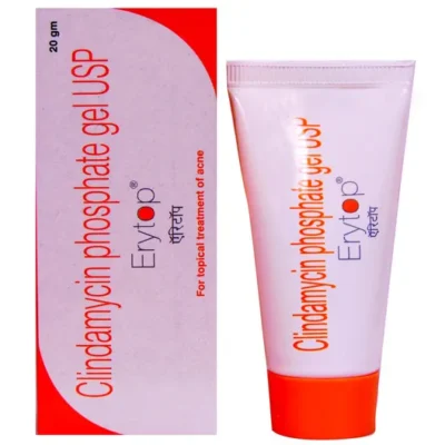 Erytop Gel 20g tube – Acne Treatment Antibiotic Gel
