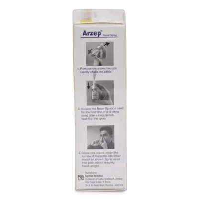 Arzep Nasal Spray pack – Allergy Relief for Sneezing & Runny Nose
