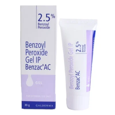 Benzac AC 2.5% Gel – Powerful Acne Treatment for Clear & Healthy Skin