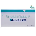 Famocid 20 Tablet – Famotidine 20mg for Acidity & Heartburn Relief