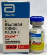 Kenacort 40mg Injection pack for arthritis, allergy and inflammation treatment