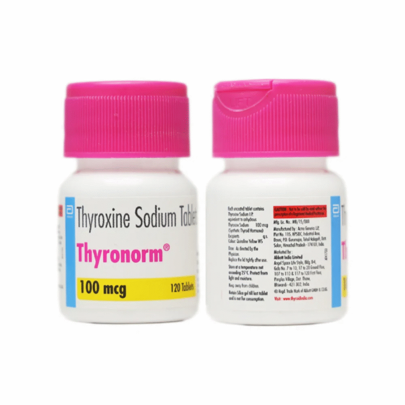 Thyronorm 100mcg Levothyroxine Tablets (100 Tablets Pack)