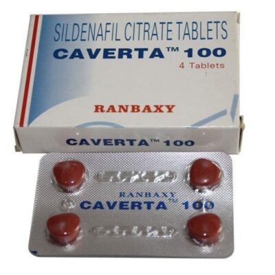 Caverta 100mg Tablet (Sildenafil Citrate) – Generic Viagra for Erectile Dysfunction (ED) Treatment